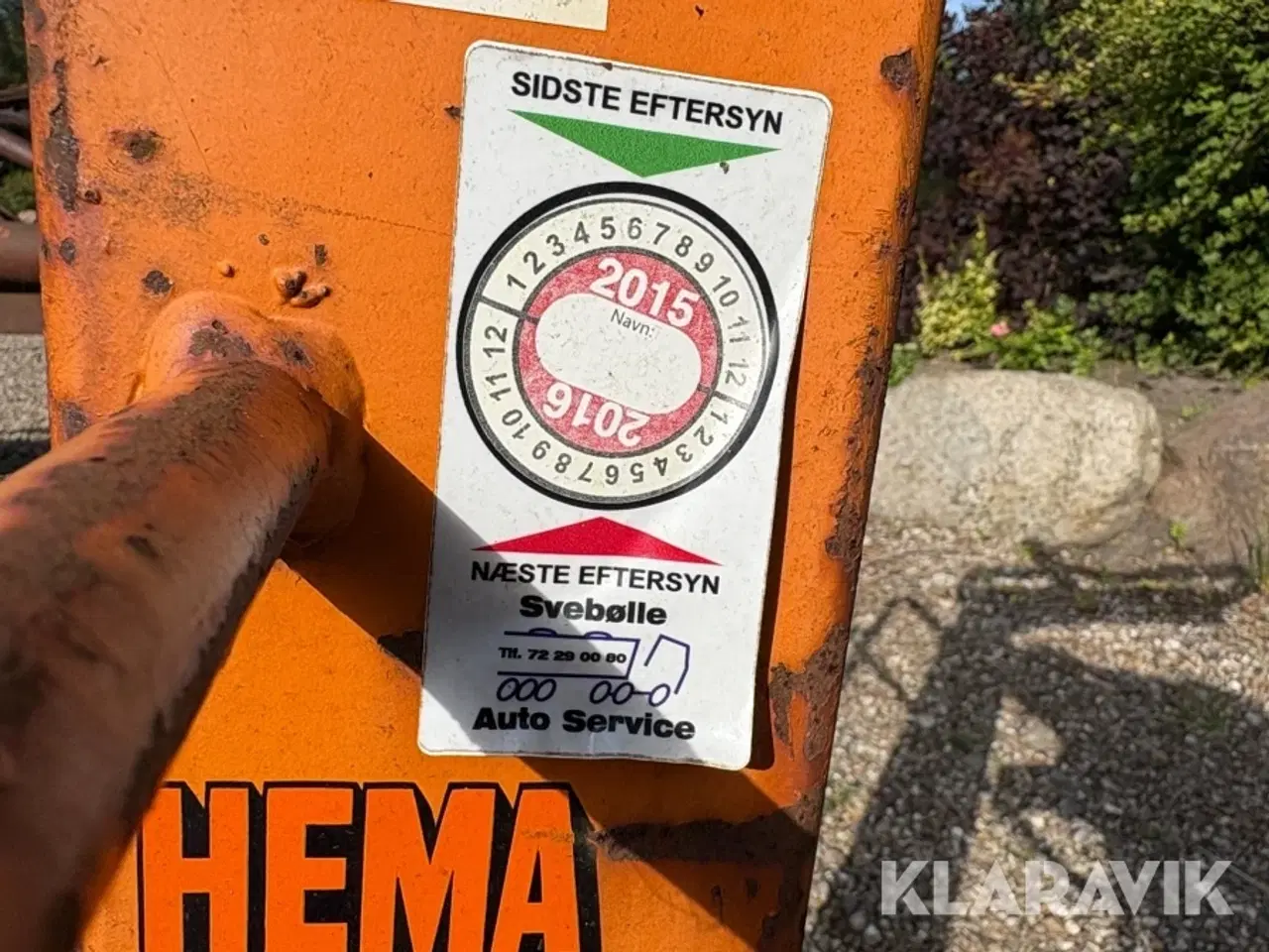 Billede 7 - Kran pallegaffel Hema