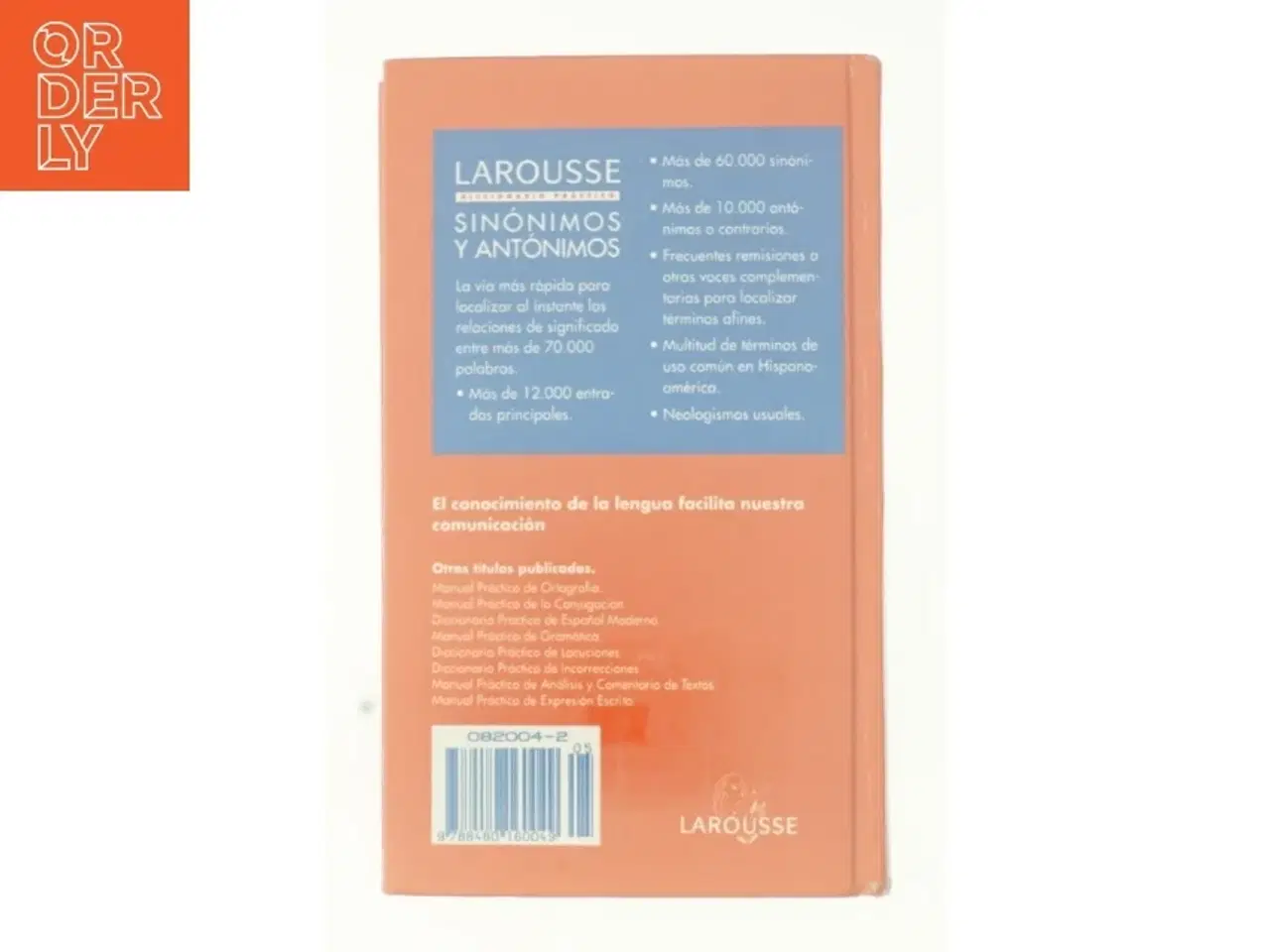 Billede 2 - Larousse Dictionary Sinonimos (Spanish and English Edition) af Corripio, Fernando (Bog)