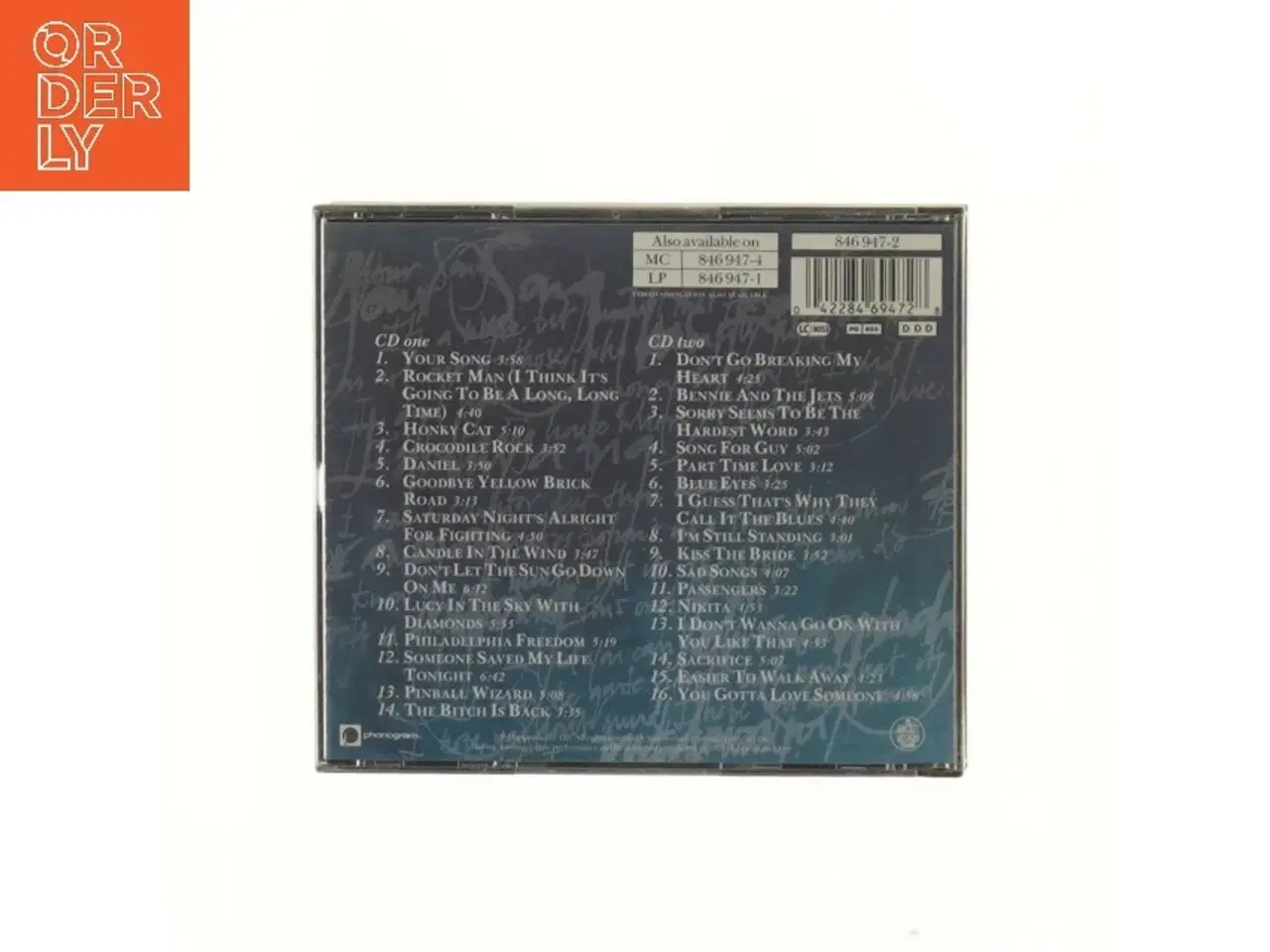 Billede 2 - Elton John CD: The Very Best Of (str. 12,5x14 cm)