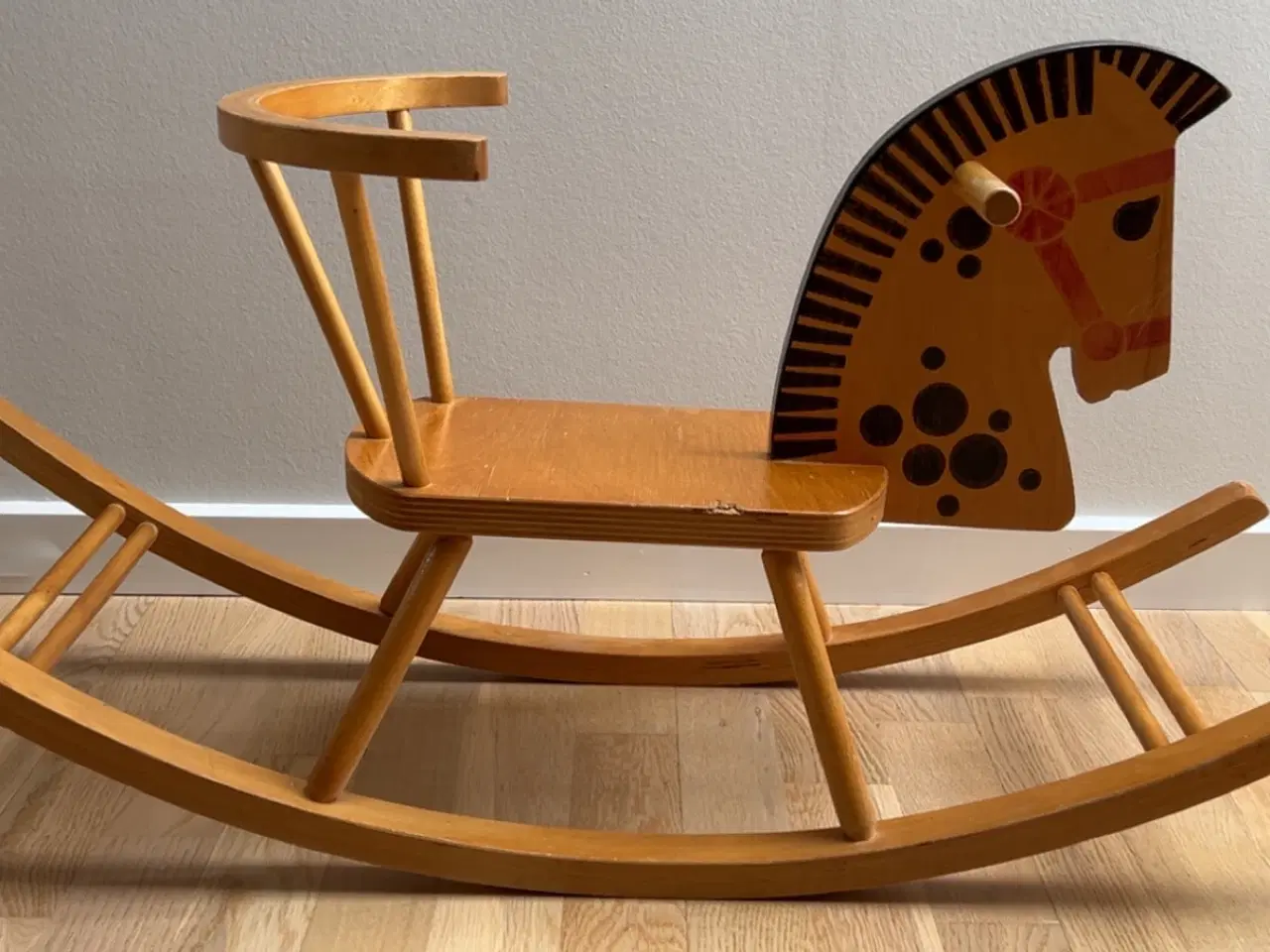 Billede 4 - Gyngehest i træ