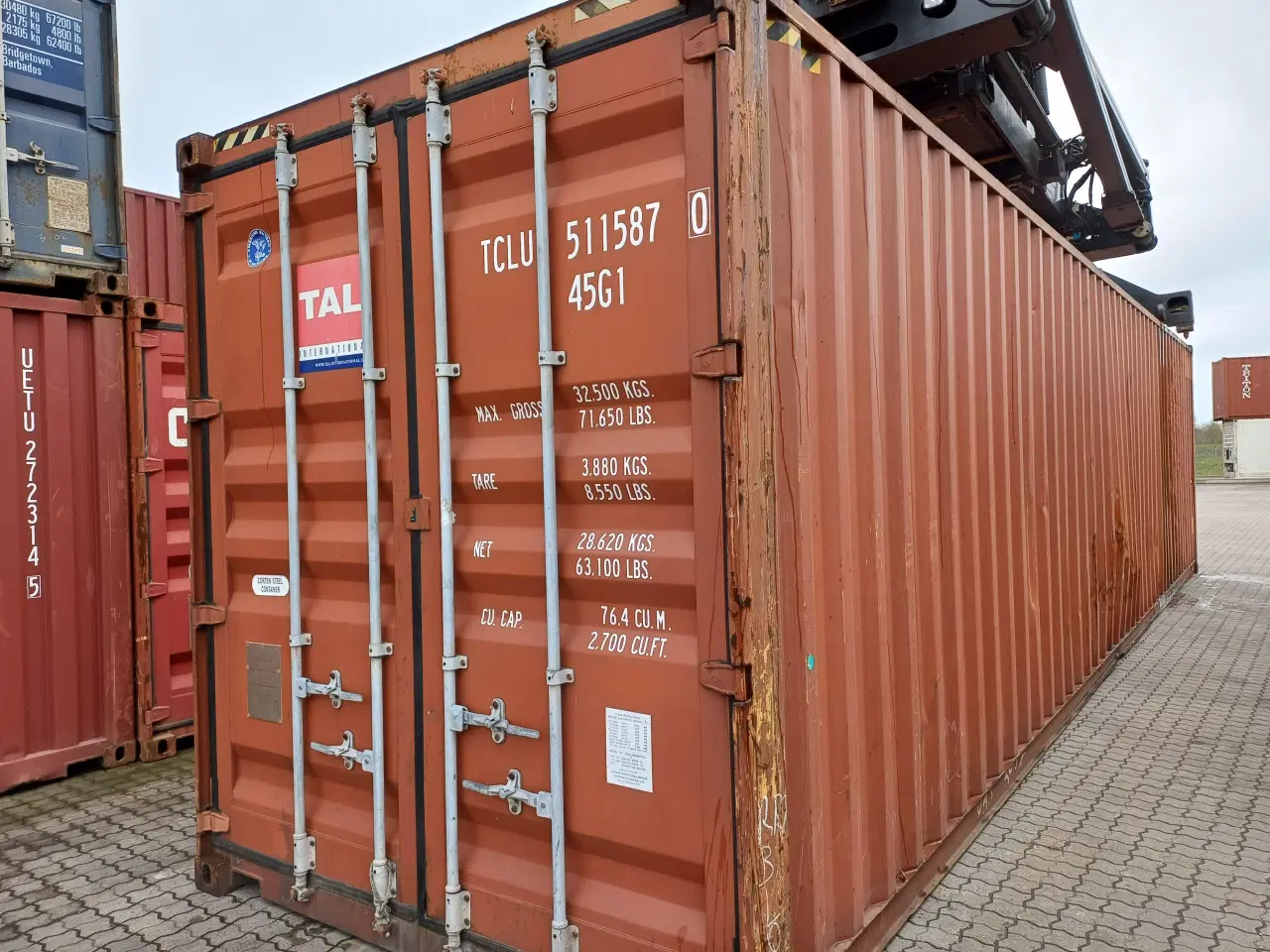 Billede 1 - 40 fods HC Container - ID: TCLU 511587-0