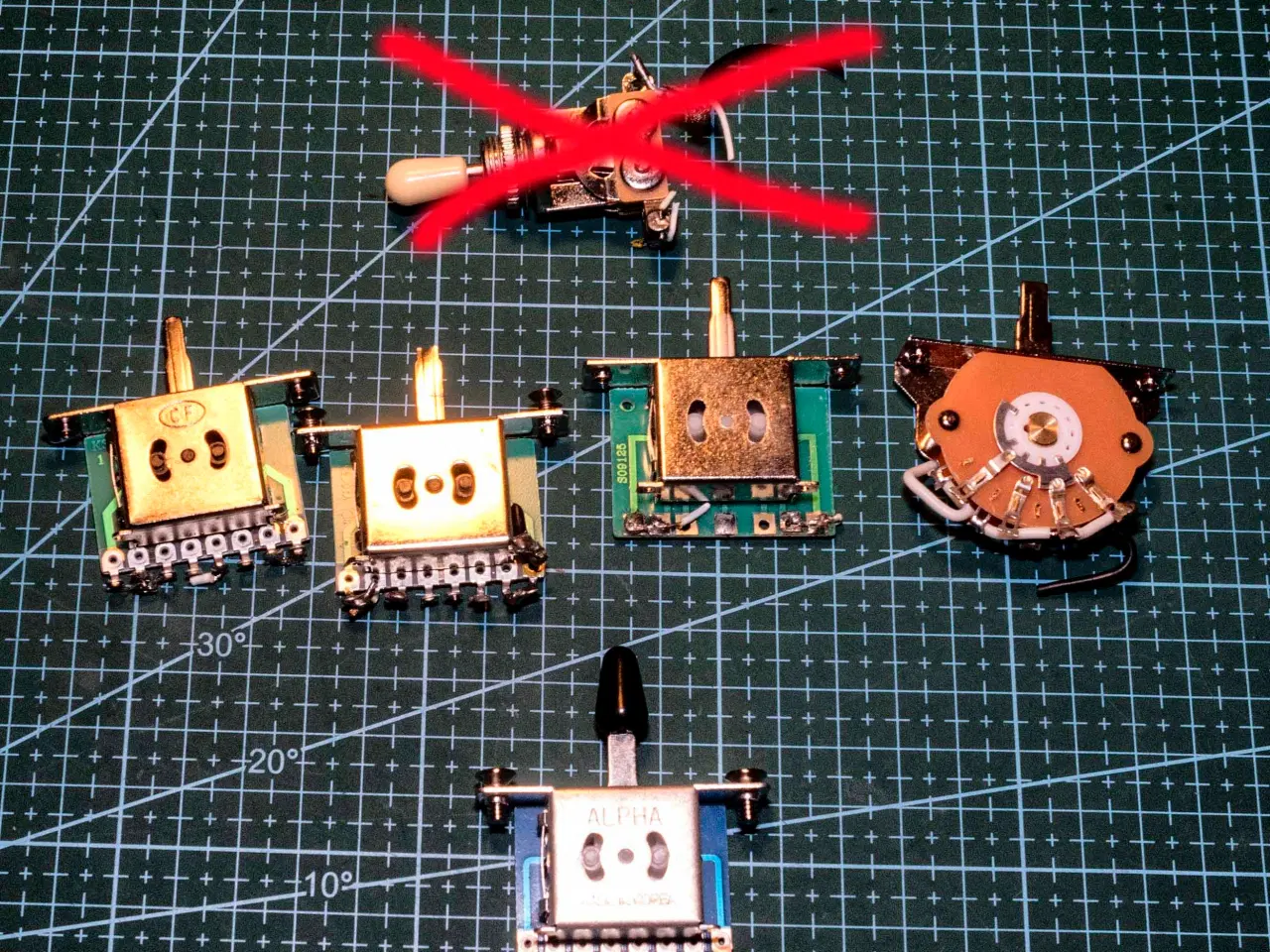 Billede 1 - Guitar - Swichs - Lot.  3-way, 5 ways.