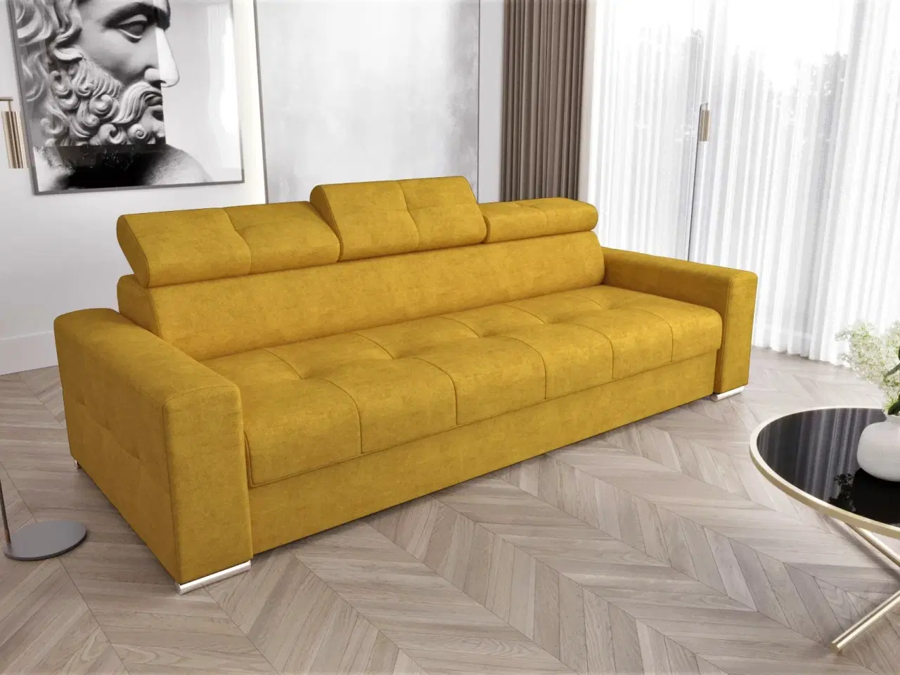 Billede 1 - MARGOT III TRE-PER. SOFA 273 CM