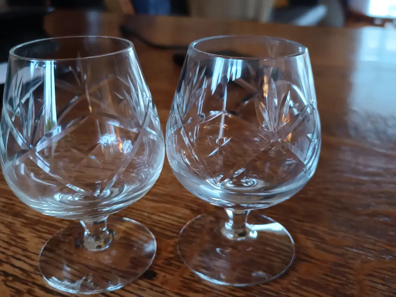 Billede 1 - Krystal cognac glas