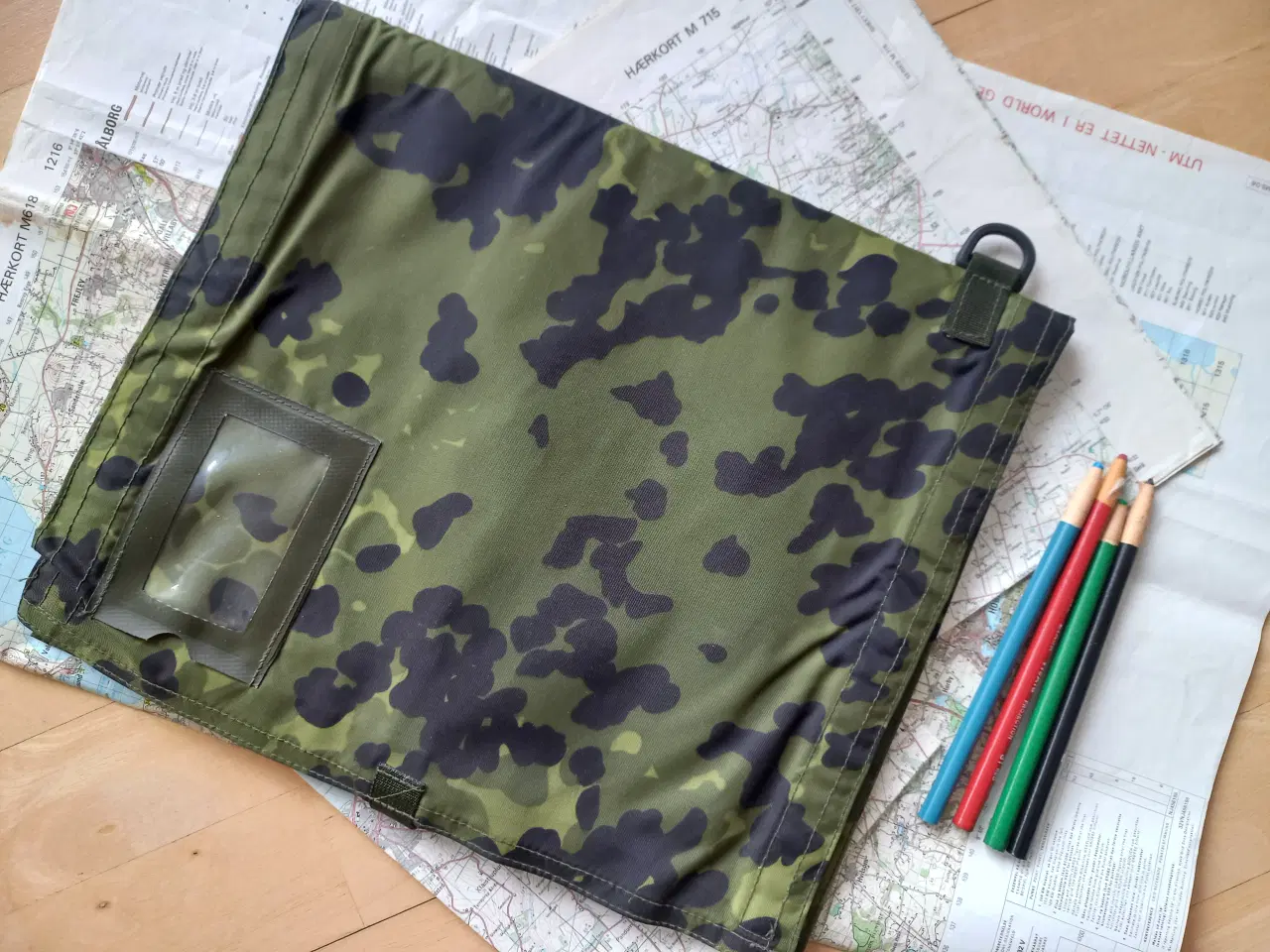 Billede 3 - Kortmappe M/96 - M/84 - med kort - militær