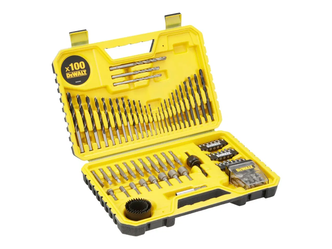 Billede 3 - Borsæt med bits og hulsave – DeWALT DT71563, 100 dele