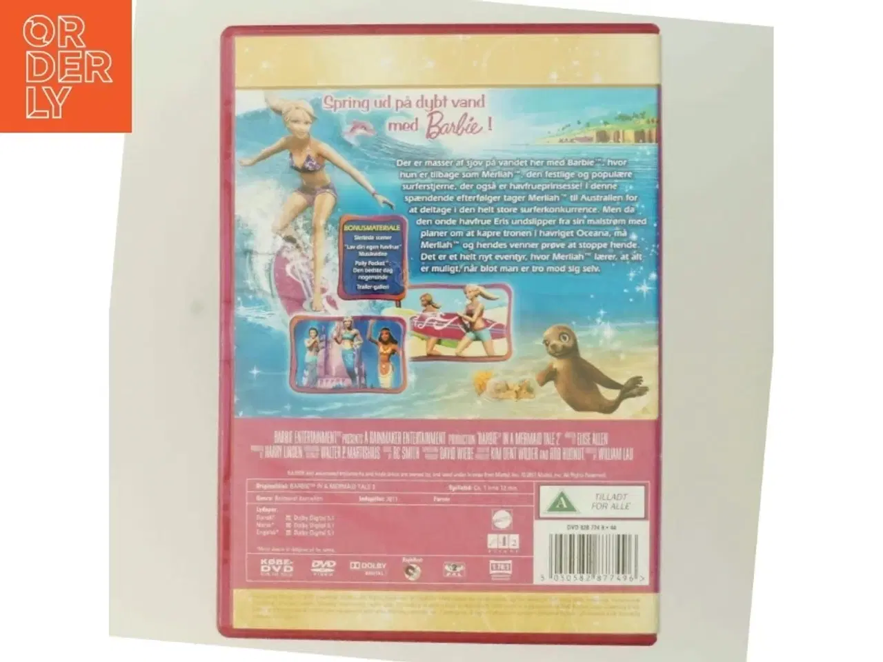 Billede 3 - Barbie i et Havfrueeventyr 2 DVD fra Barbie