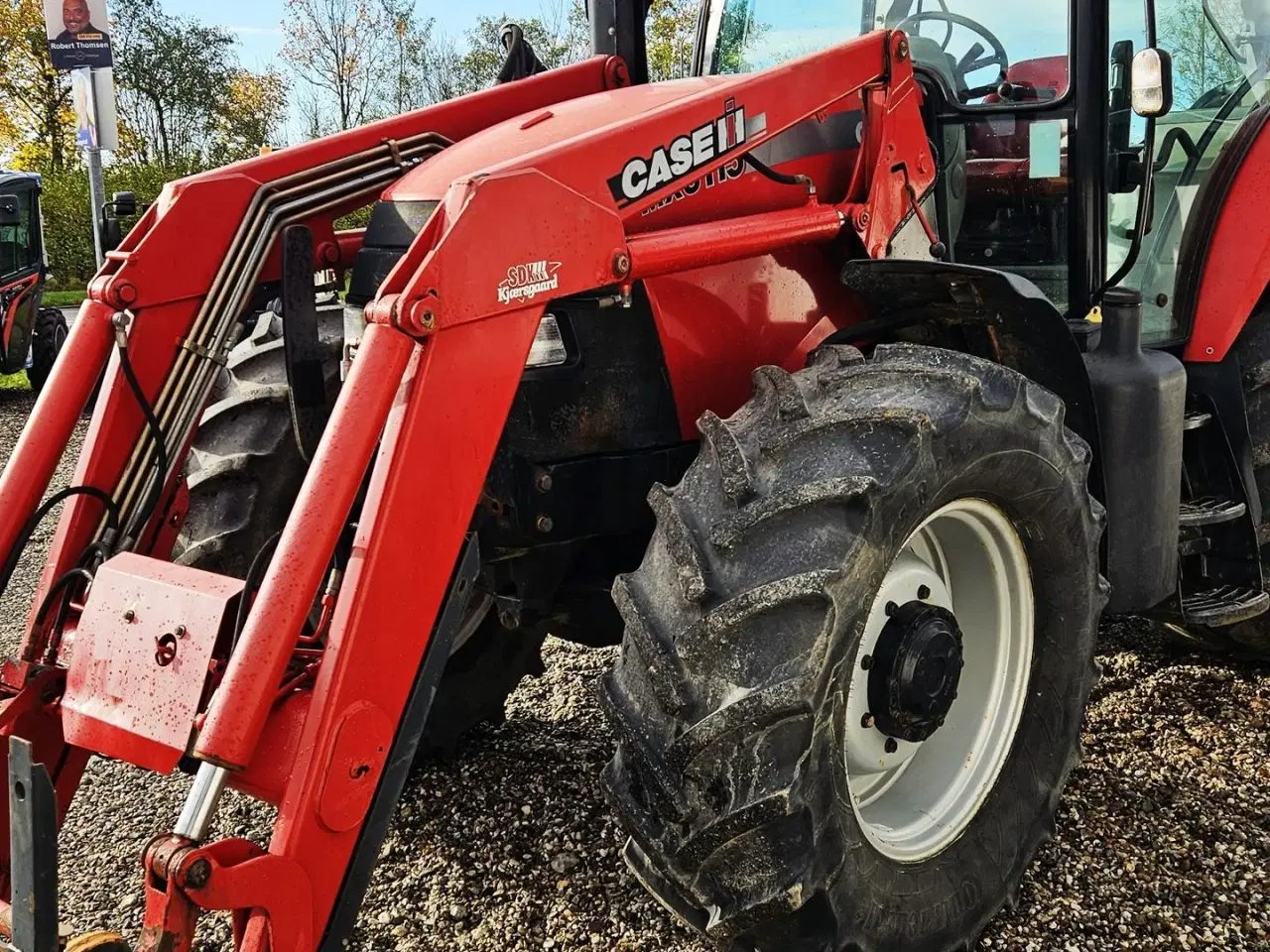 Billede 4 - Case IH MXU 115 / 7400 timer / frontlæsser med 2 redskaber