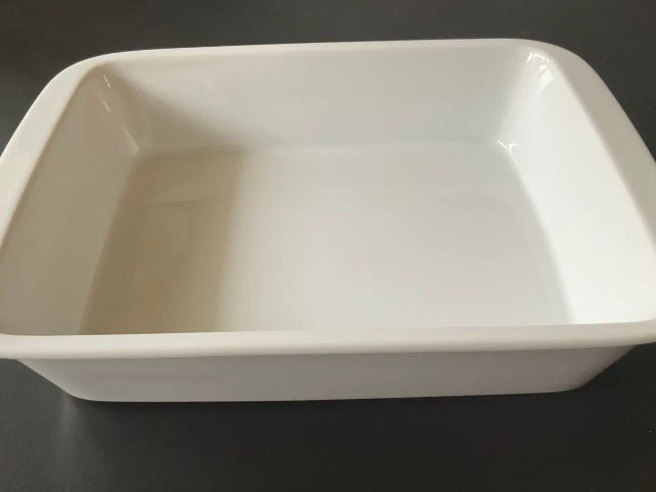 Billede 5 - 2 Hvide rektangulære CASA ovnfade keramik