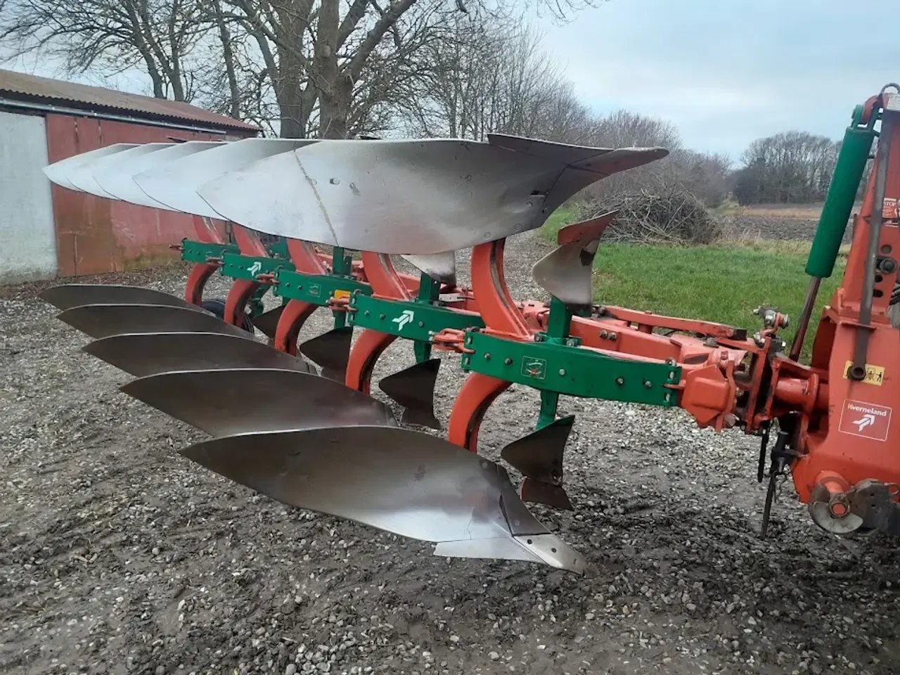 Billede 5 - 5 furet Kverneland vende plov EG 85 Krop 28