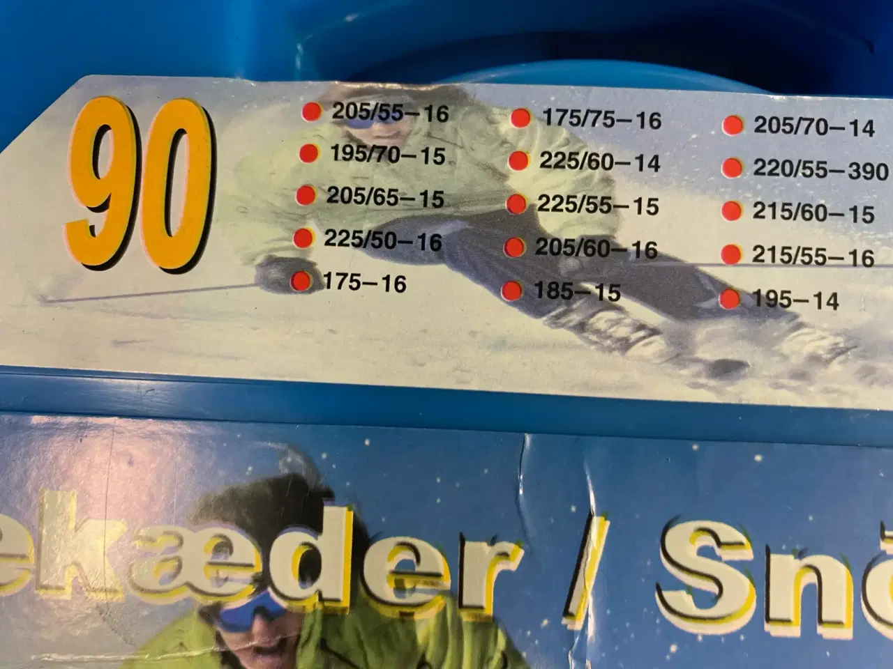 Billede 1 - Snekæde 90 der aldrig har været i brug.