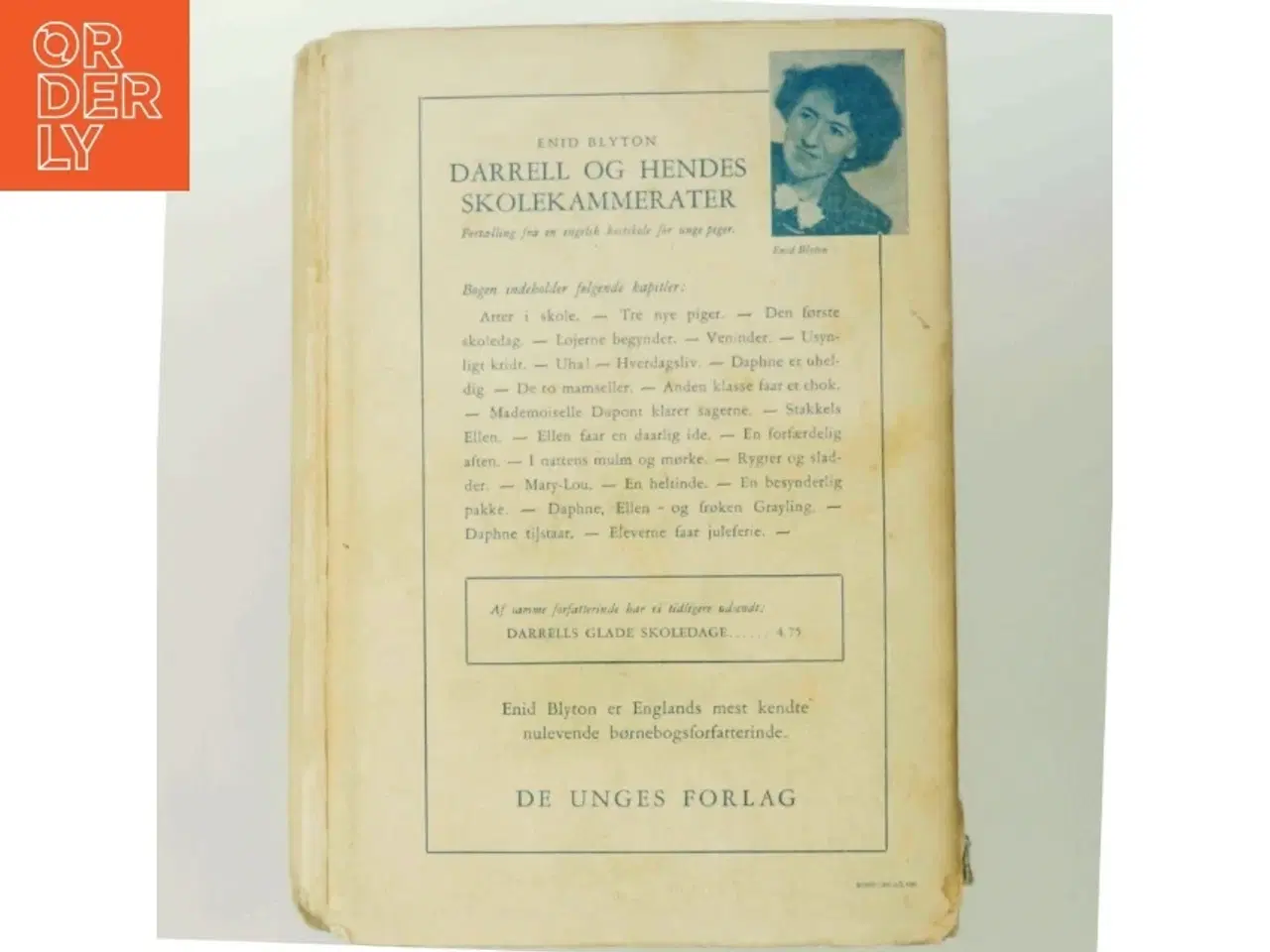 Billede 5 - Enid Blyton bog &#39;Darrell og hendes skolekammerater&#39; fra De Unges Forlag