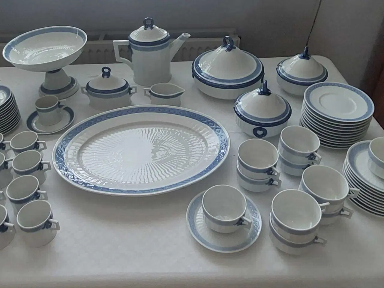 Billede 8 - Blå Vifte Royal Copenhagen Spisestel