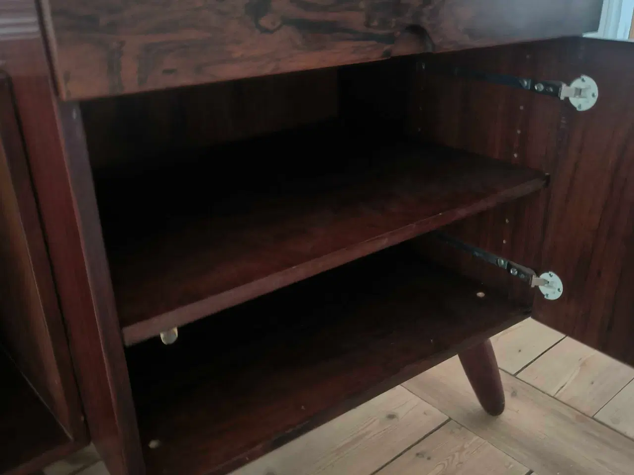 Billede 2 - Smukt sæt retro/vintage natborde i palisander 