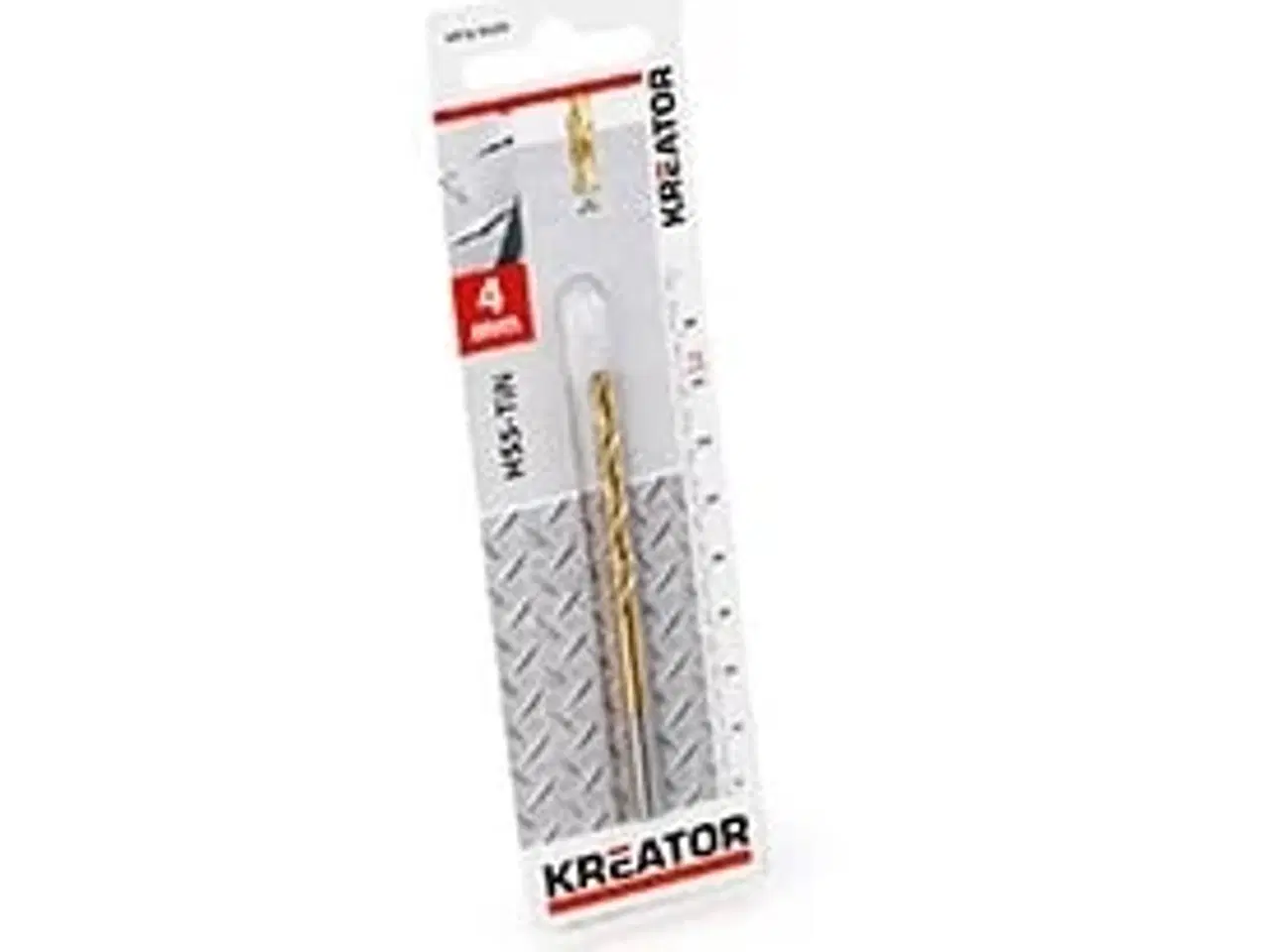 Billede 1 - HSS-Tin metalbor 4,0 mm