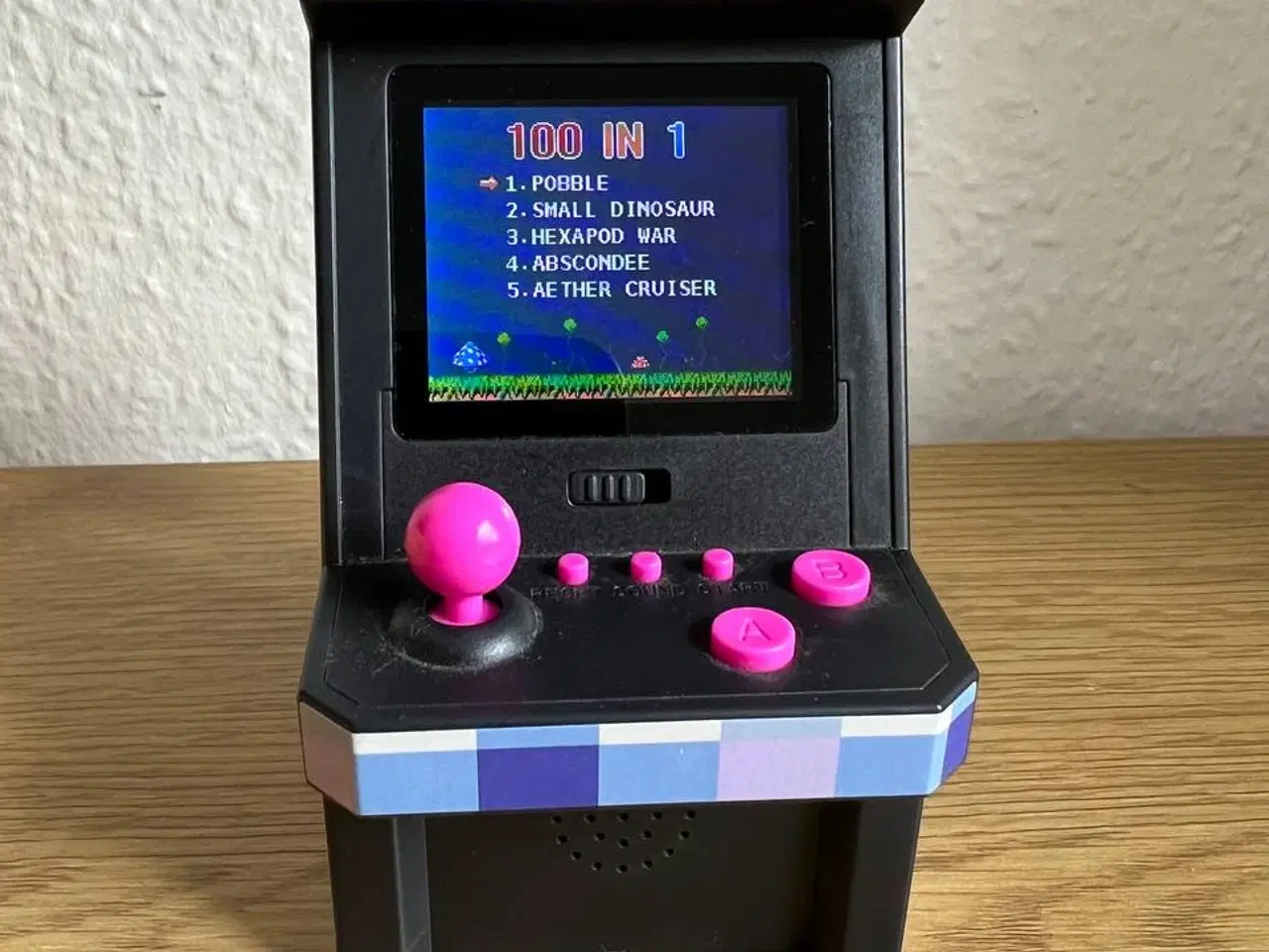 Billede 1 - Mini Arcade Maskine – 100 Spil i 1