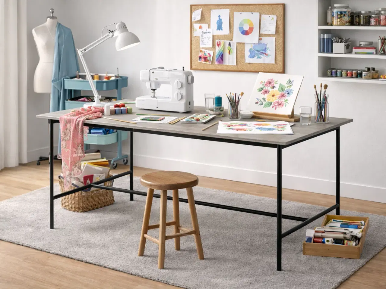 Billede 5 - Spisebord i betonlook