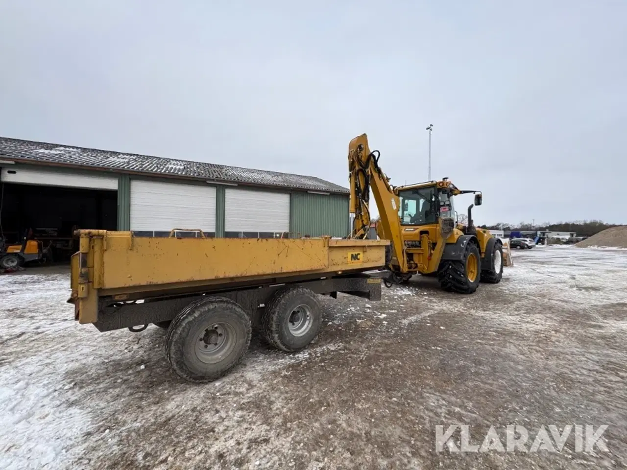 Billede 3 - Rendegraver Hydrema 928F med NC trailer