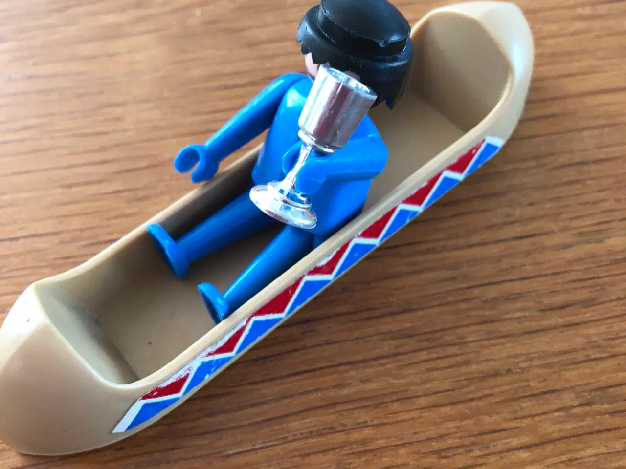 Billede 3 - Playmobil kano og figur  Retro 