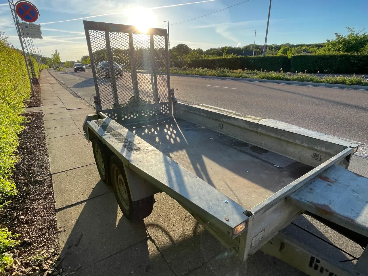 Billede 8 - Brenderup maskintrailer med rampe og dobbeltaksel