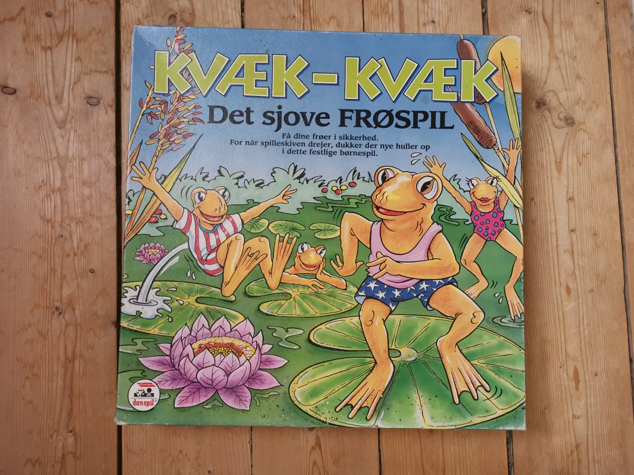 Billede 1 - Kvæk Kvæk Det sjove frøspil Brætspil