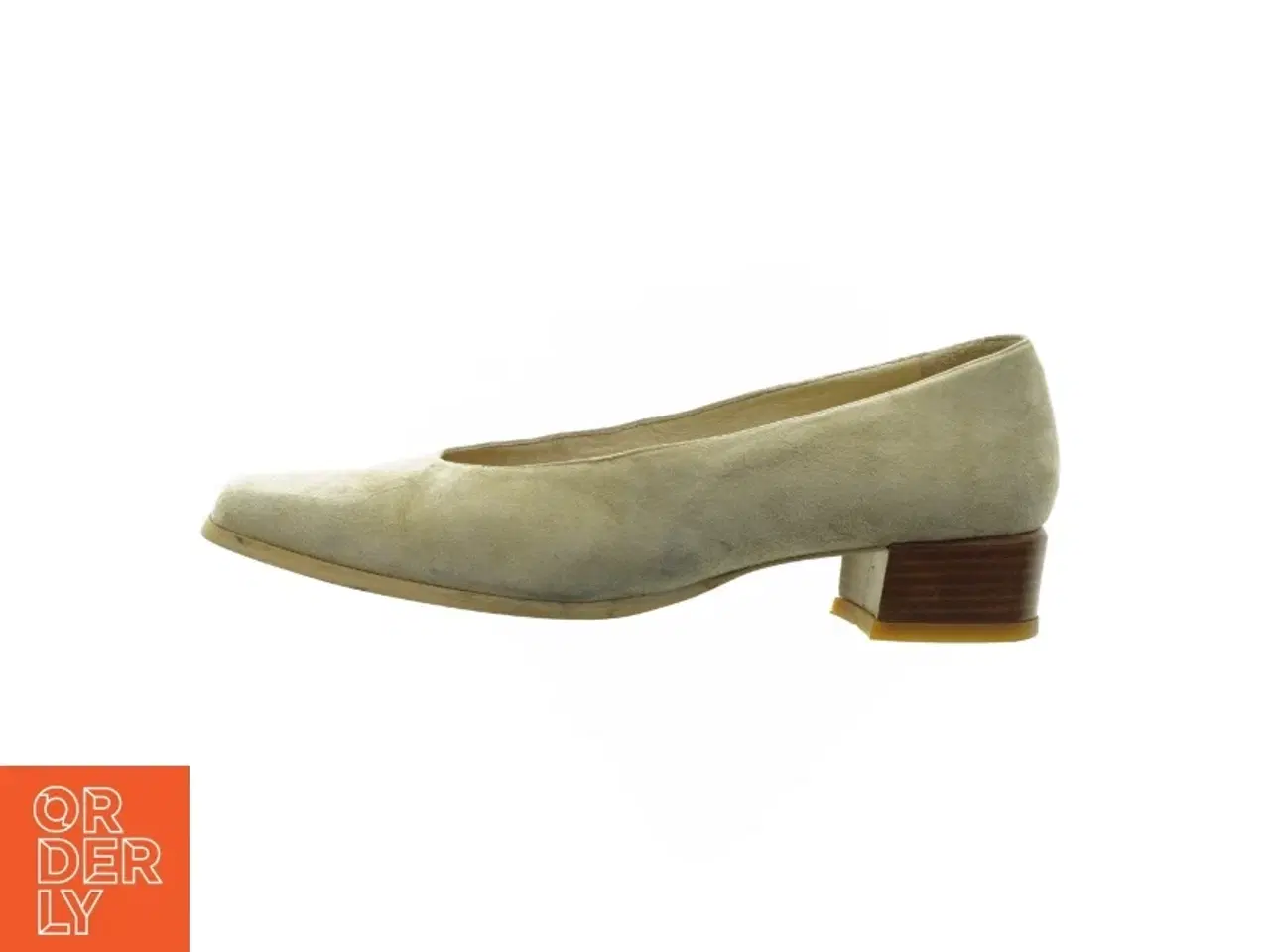 Billede 1 - Damepumps i ruskind fra Shoe Biz (str. 39)