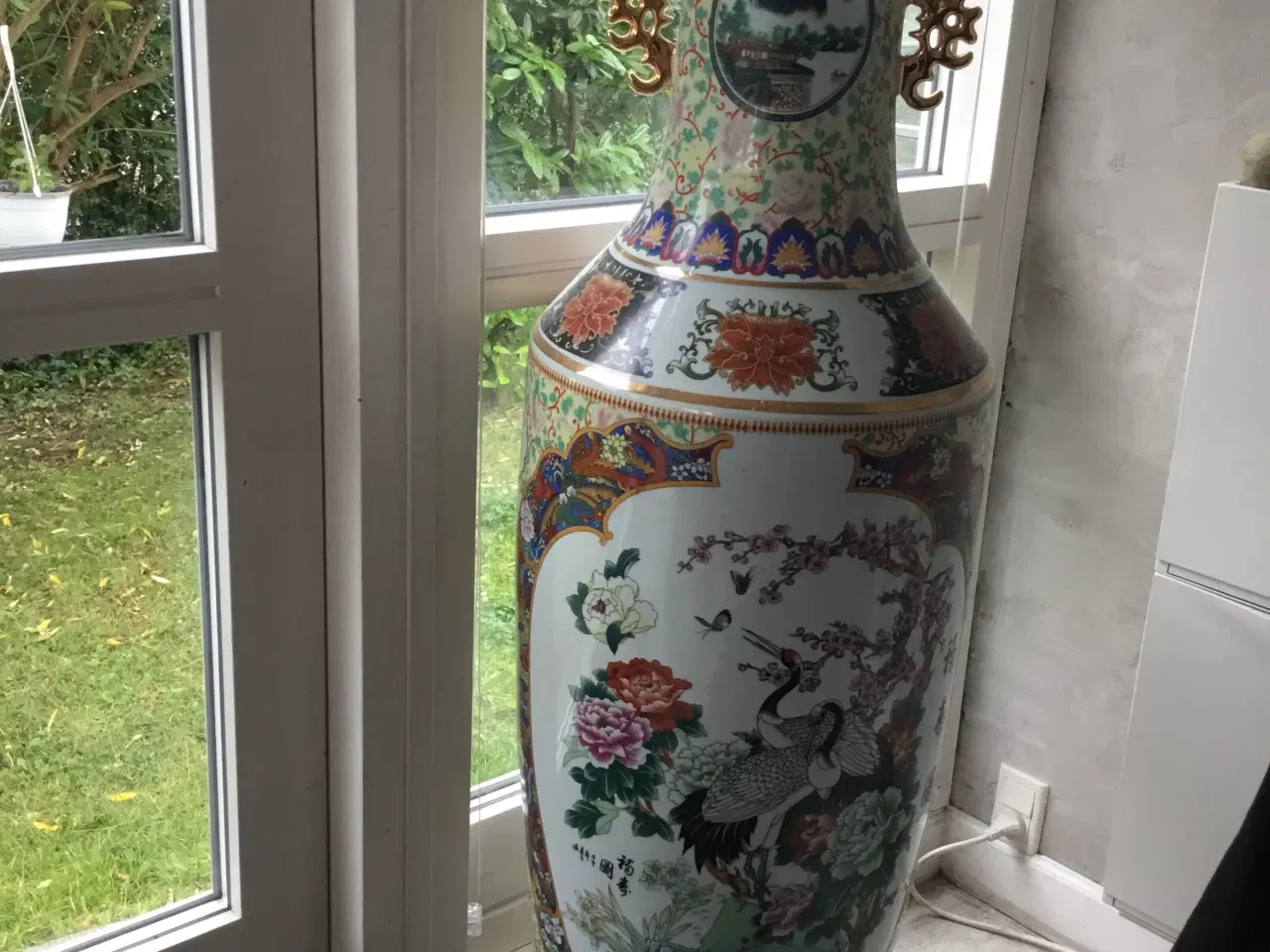 Billede 1 - Vase, Stor flot Orientalsk