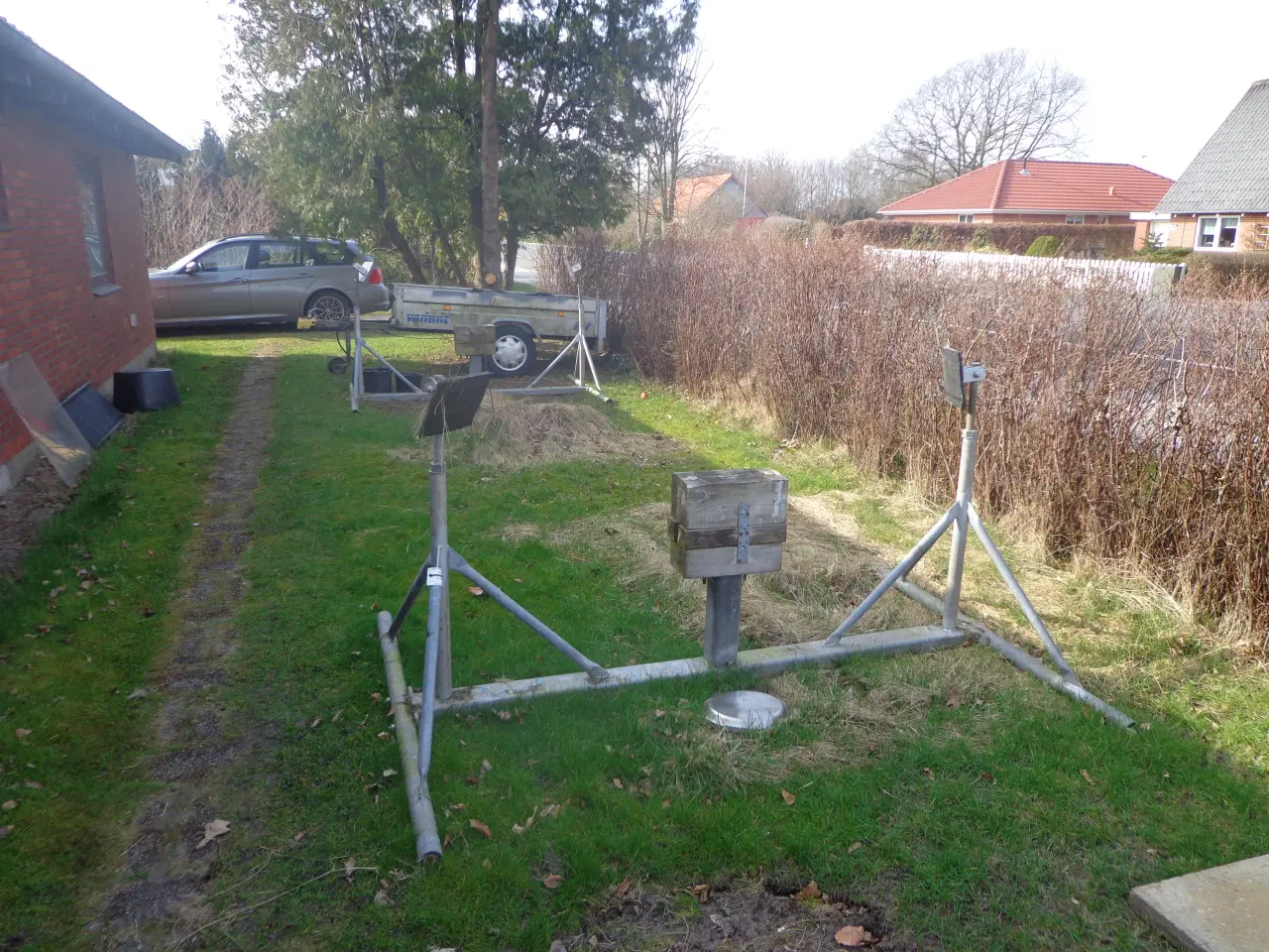 Billede 1 - Bådstativ. Galvaniseret.