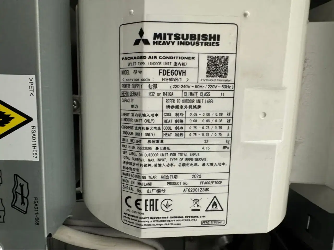 Billede 6 - Mitsubishi Varmepumpe - Klimaanlæg