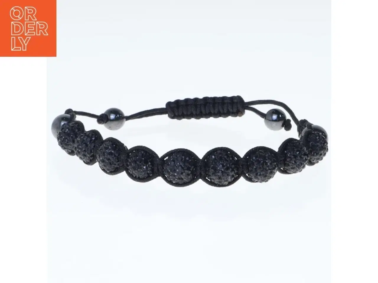 Billede 2 - Sort armbåndssæt fra Dyrberg/Kern fra Dyrberg/Kern (str. Ø 8 cm. og 40 cm)