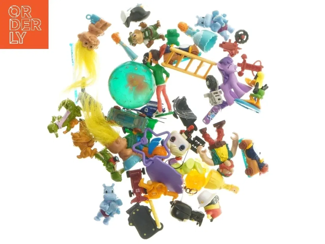 Billede 1 - Blandede små plastiklegetøj (str. 5 cm)