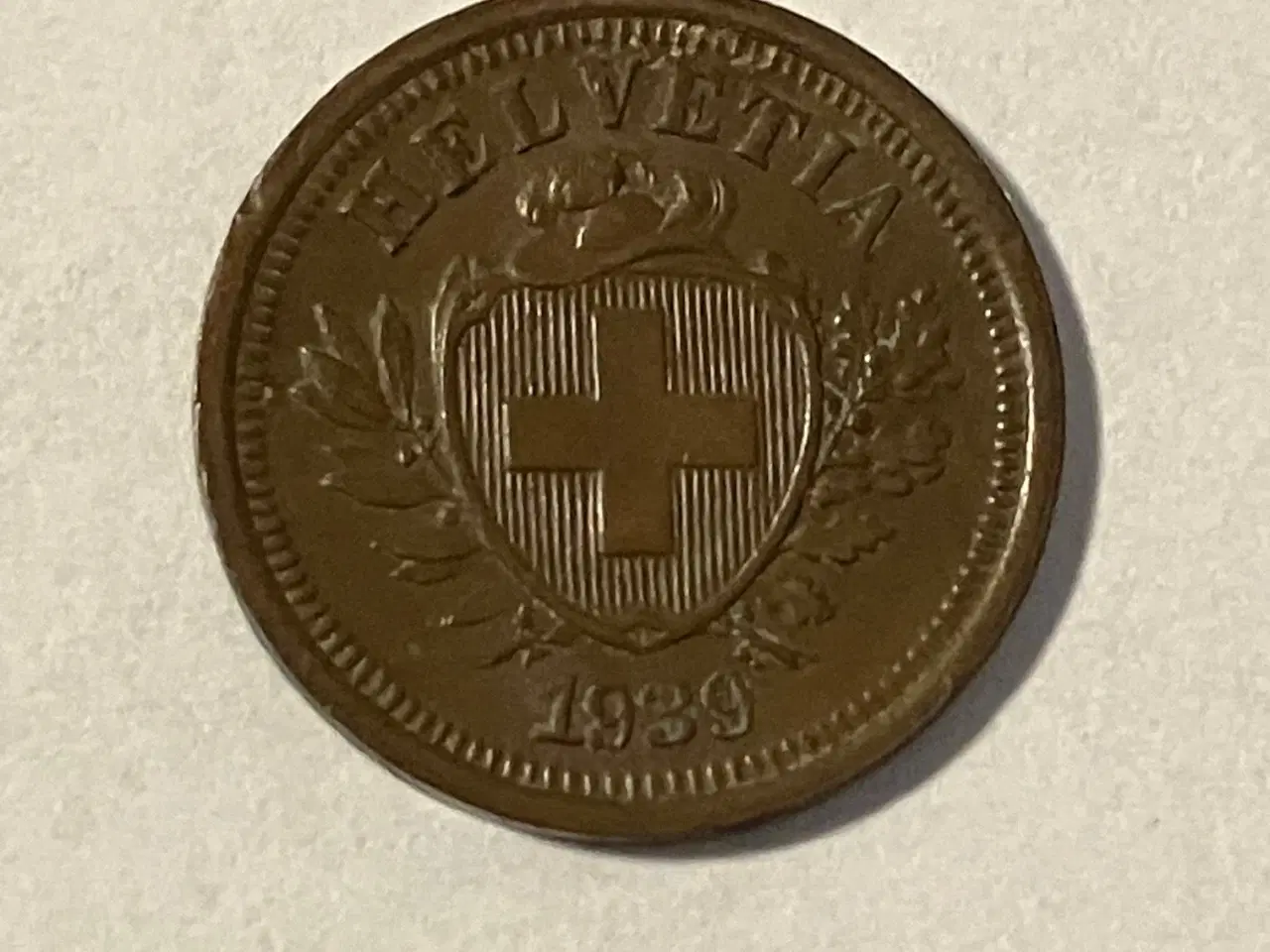 Billede 1 - 1 Rappen Switzerland 1939