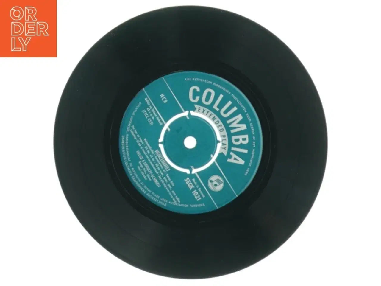 Billede 2 - Columbia 45 EP vinylplade med børnesange (str. 18 x 18 cm)