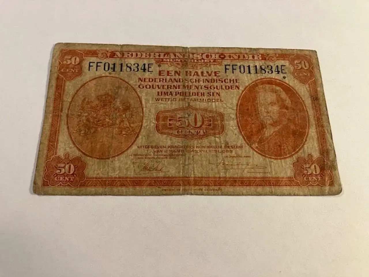 Billede 1 - 50 Cent Netherlands Indies 1945