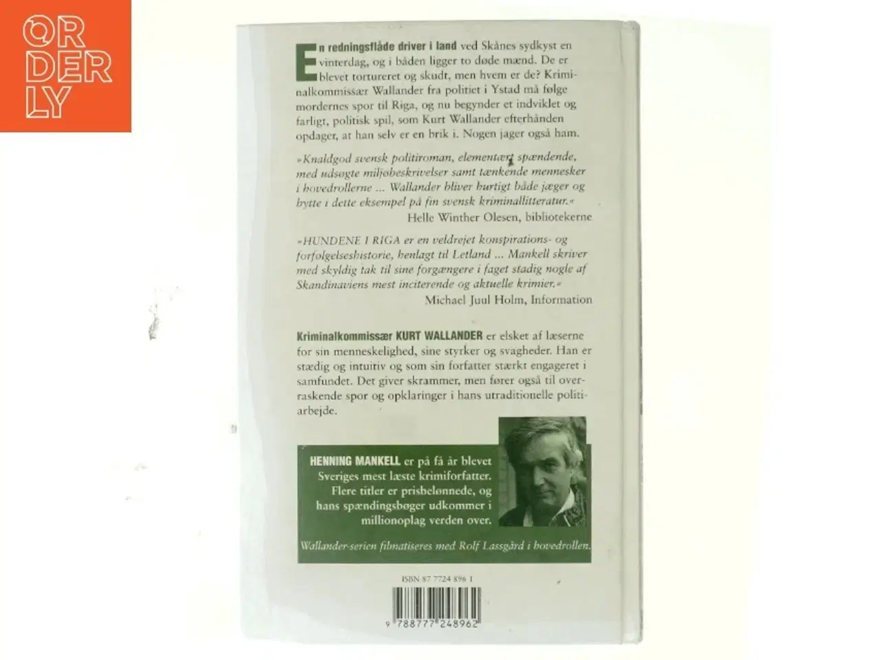 Billede 3 - Hundene i Riga af Henning Mankell (Bog)