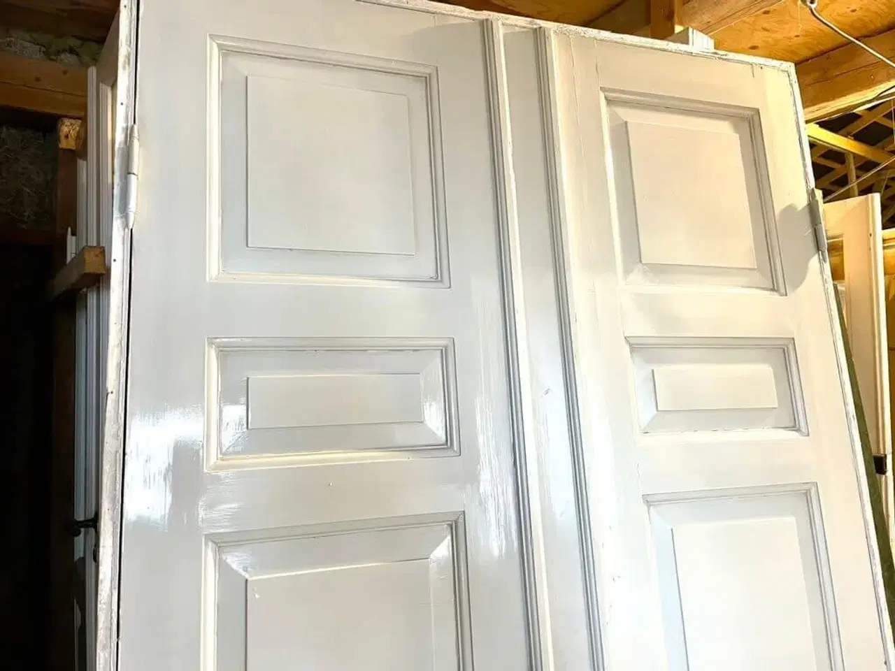 Billede 5 - Smuk, dobbelt fløjdør med karm