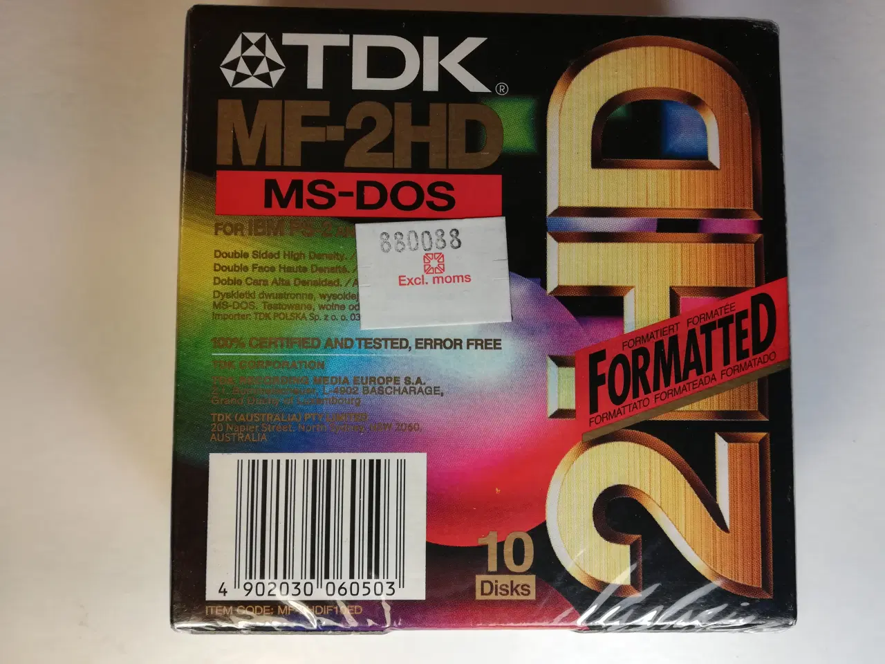 Billede 2 - TDK MF-2HD Floppy Disks, 10 stk. - NYE