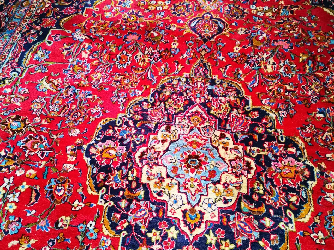 Billede 2 - Ægte tæpper Kashan Iranske håndlavet 290x380 cm 