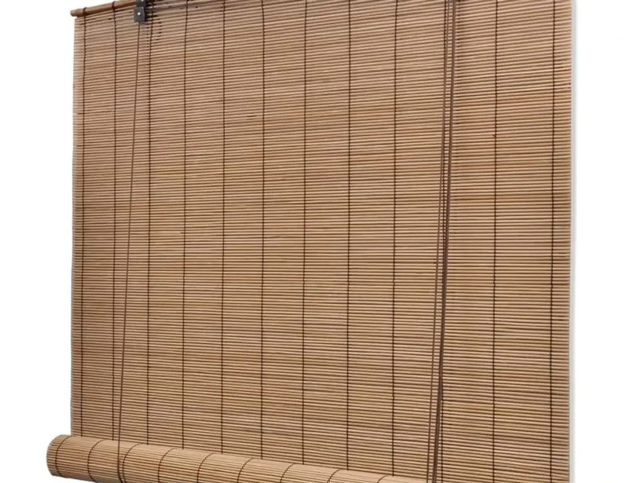 Billede 1 - Rullegardiner 100x160 cm bambus brun