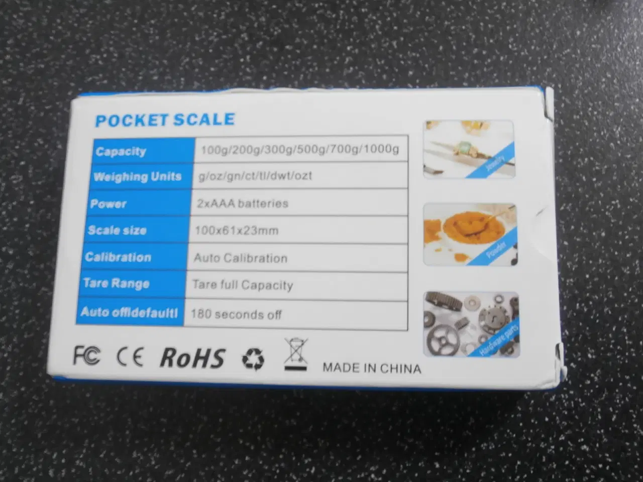 Billede 9 - NY DIGITAL VÆGT    500g   0,01g