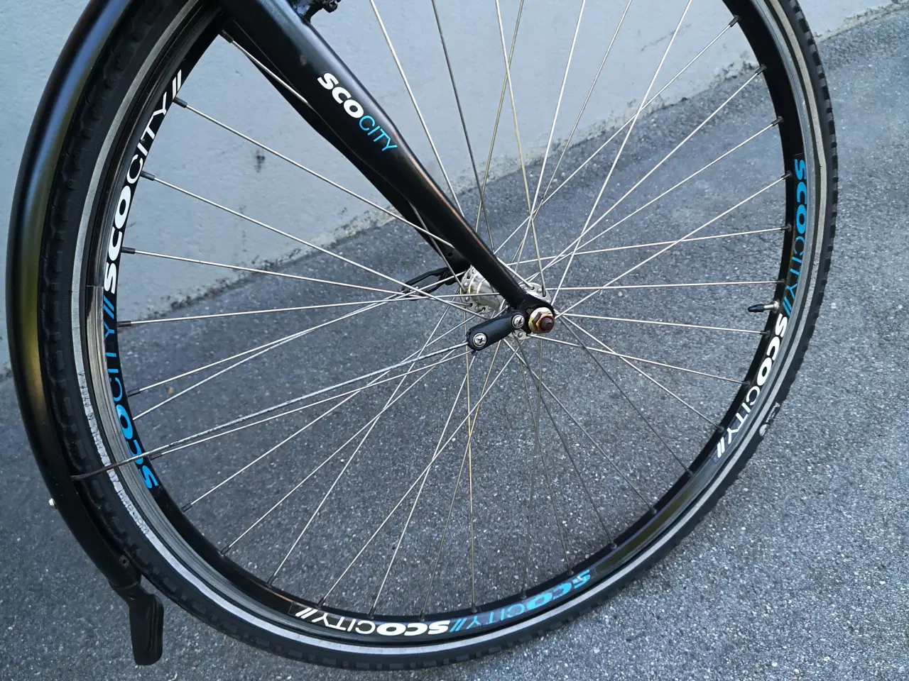 Billede 10 - SCO  CITY 28"  57 cm  sort Alluminum meget let cyk