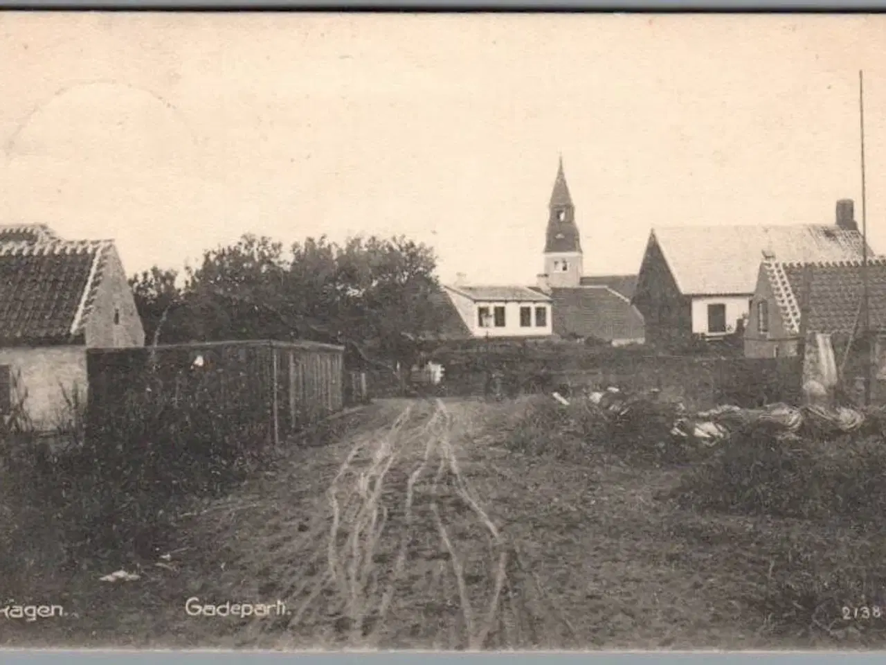 Billede 1 - Skagen - Gadeparti - Postkort - Brugt