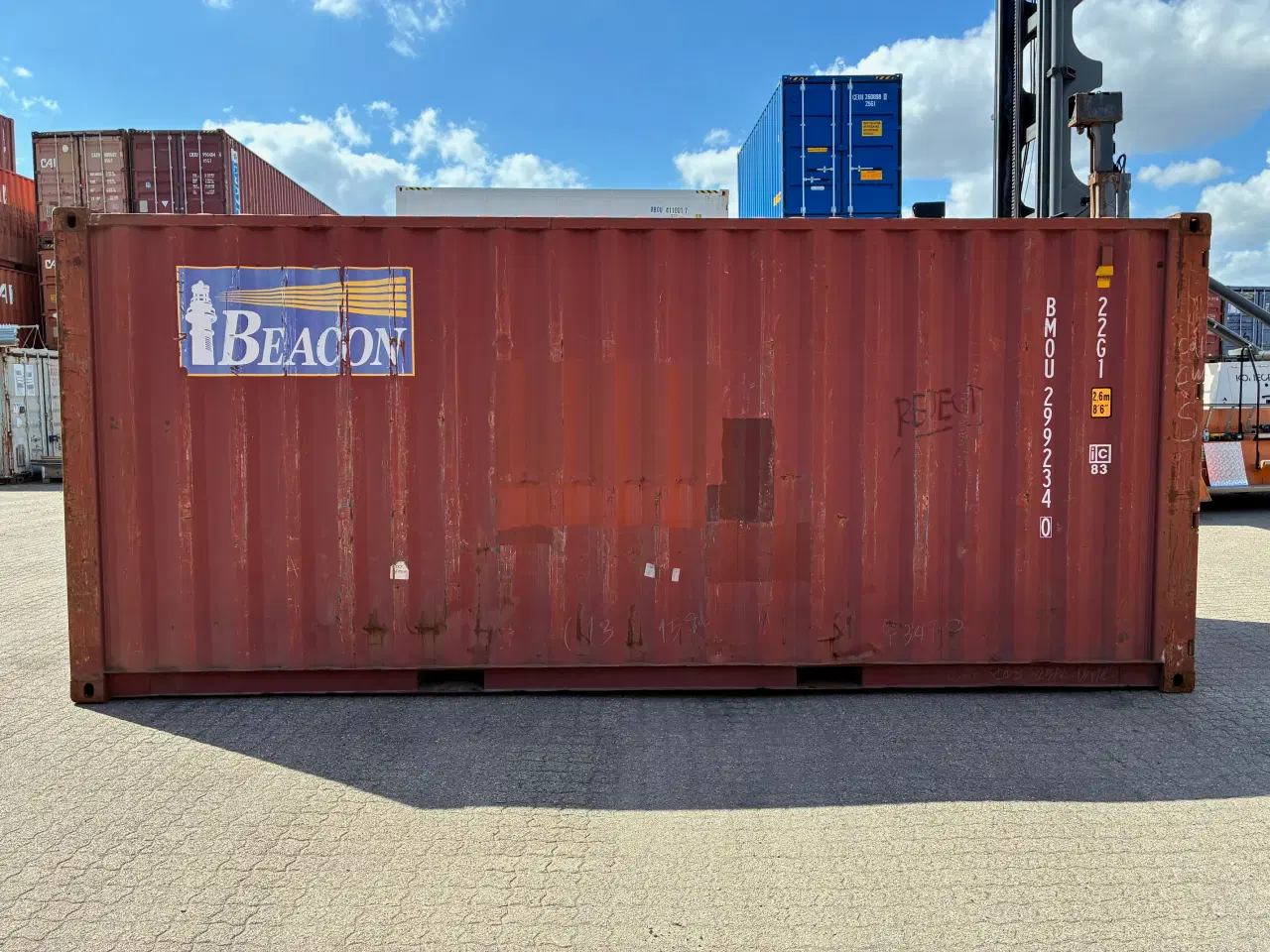 Billede 4 - 20 fods Container- ID: BMOU 299234-0
