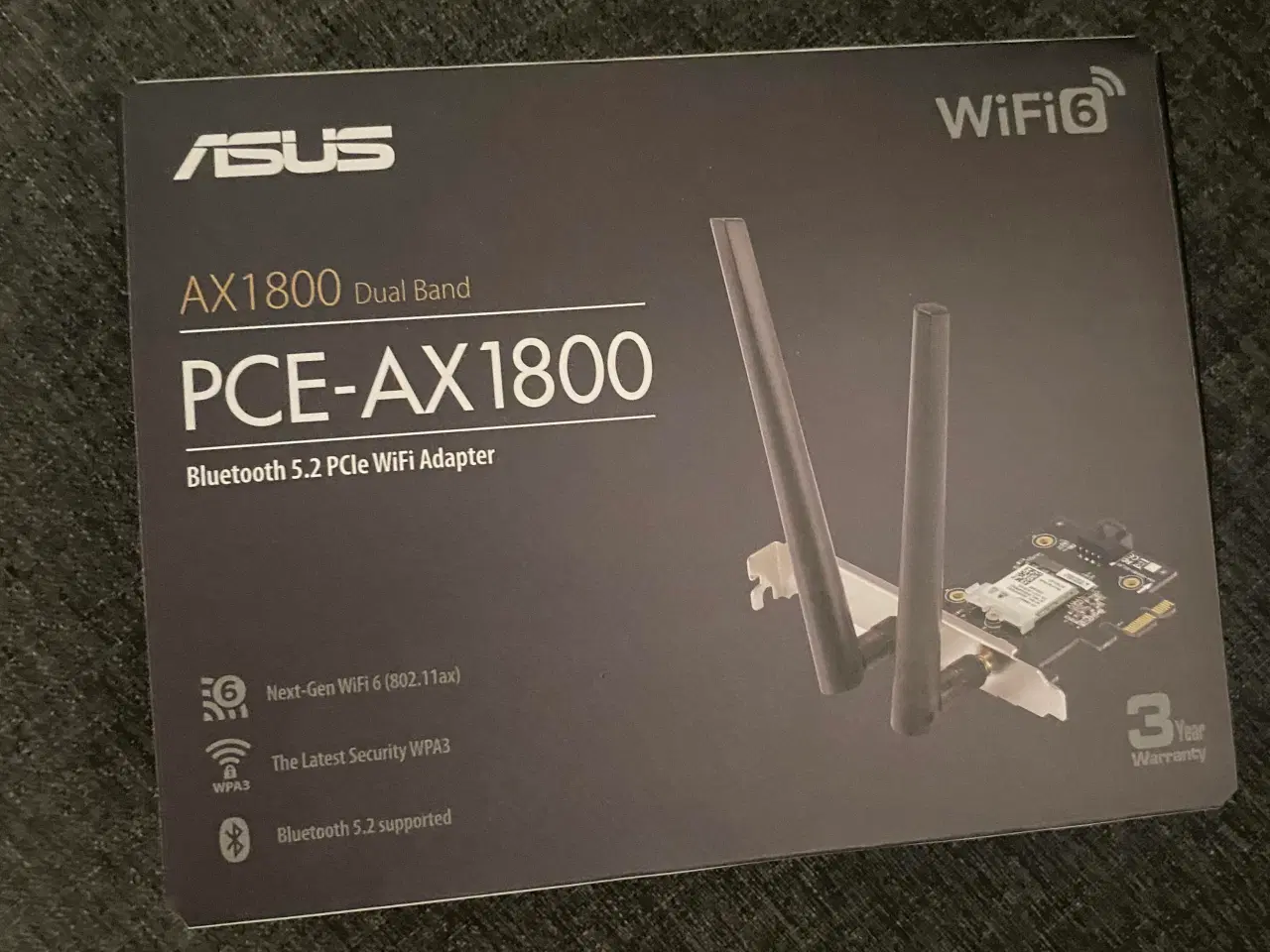 Billede 1 - ASUS PCE-AX1800 WIFI KORT