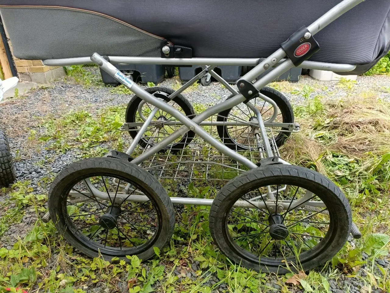 Billede 4 - Odder Tvillingebarnevogn med lifte