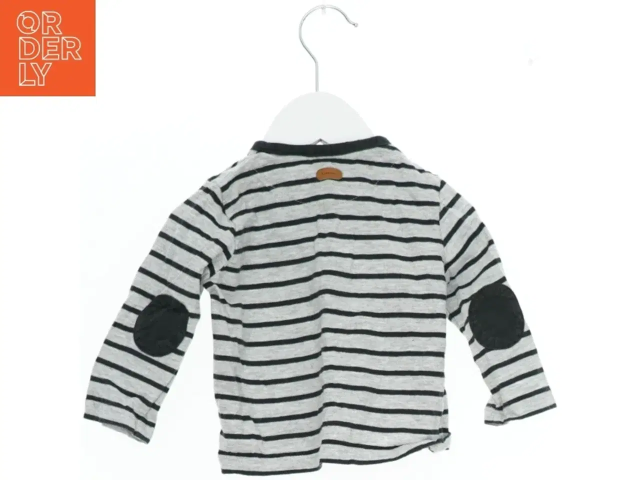 Billede 2 - Stribet langærmet trøje med knapper fra Zara (str. 74)