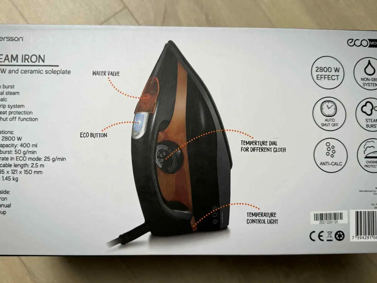 Billede 1 - Strygejern som ny