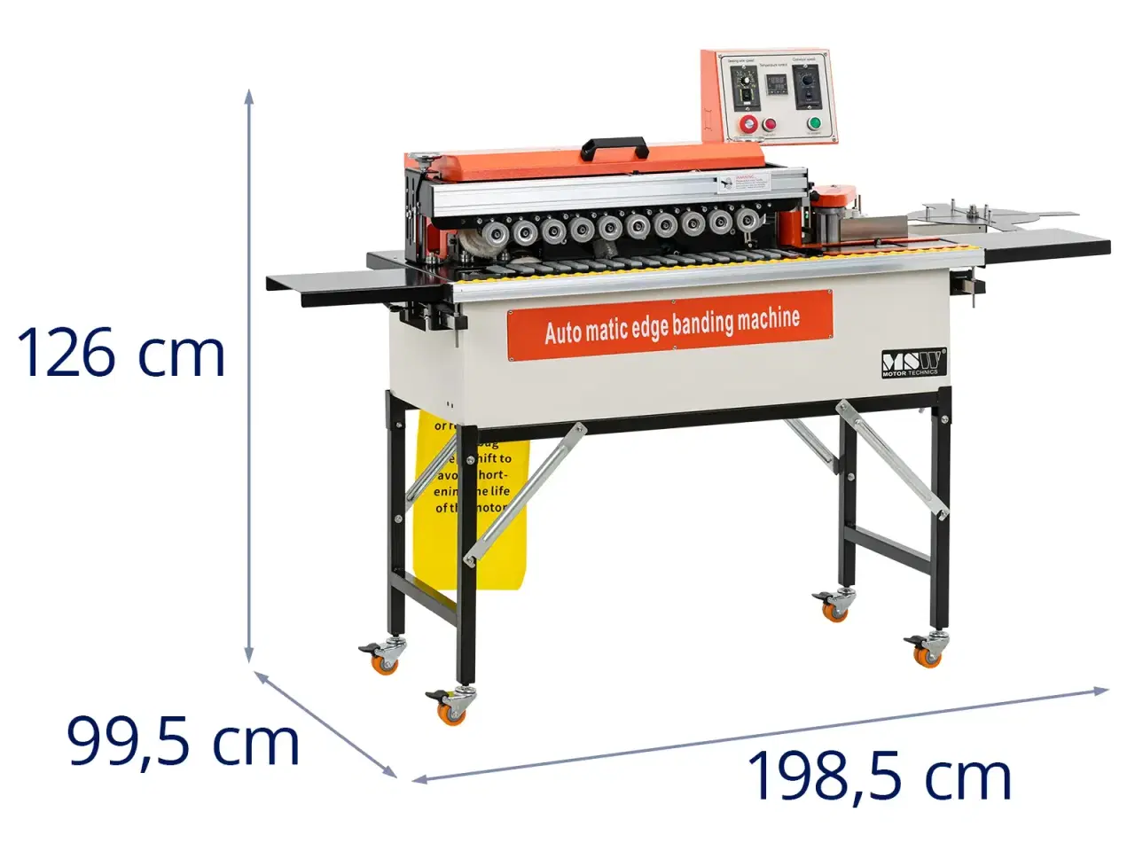 Billede 6 - Kantlimer – 2115 W – 7 m/min. – 120 til 200 °C