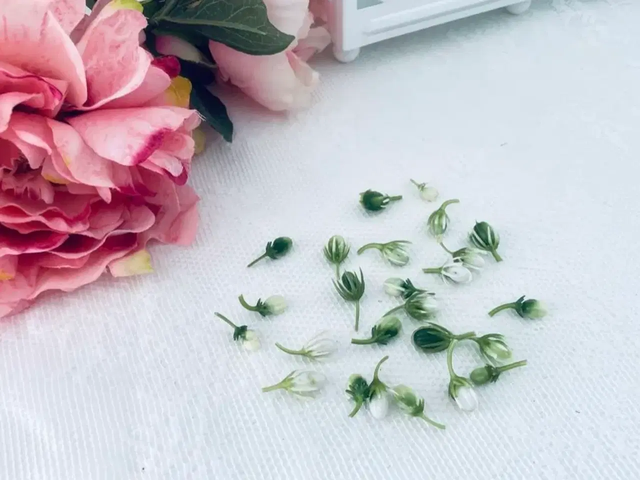 Billede 3 - Små kunstig blomster til hobby 