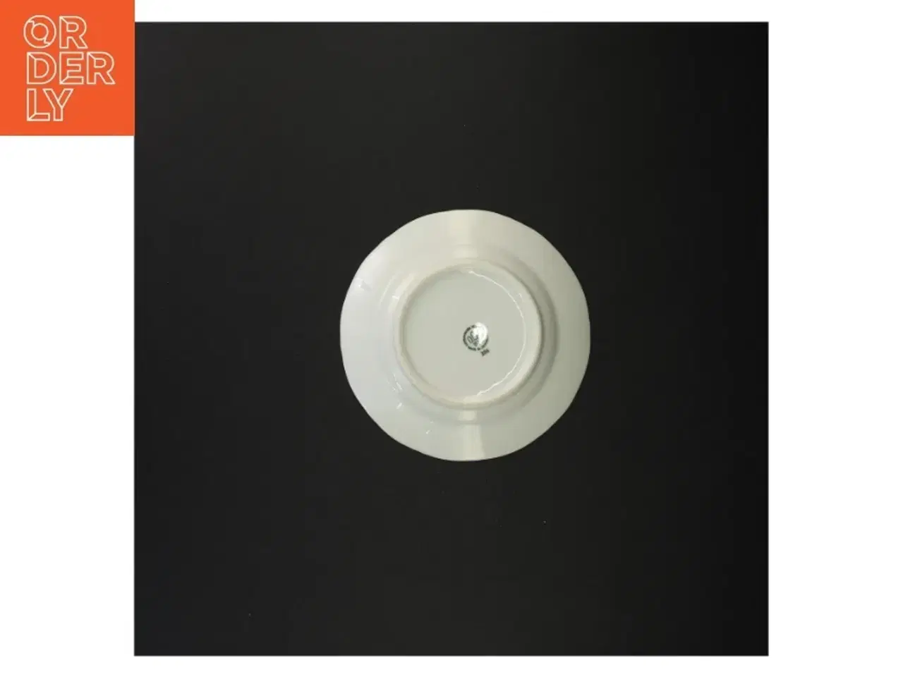 Billede 5 - Porcelænsfad med blomstermotiv